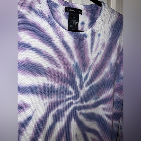 💜 NWOT Tie Dye Knit Sweater - Picture 2 of 4